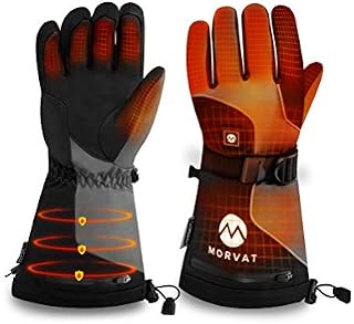 Heated Gloves for Men Women - New for 2020 - Electric Gloves