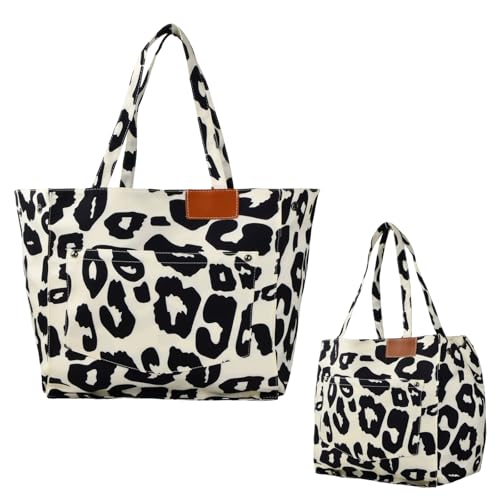 Imagen de Bolsos Tote de Playa Leopardo