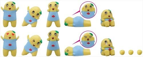 Japanese Mascot Character Limited NOS 50 NoseChara Funassyi Plush Stuffed Plushie Toy Doll Model Figure Stacking Funabashi Chiba Gray Parka Service