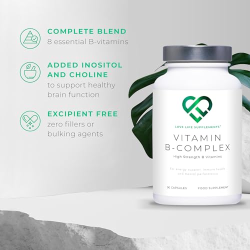 Vitamin-B-Complex-High-Strength-90-Capsules-90-Day-Supply-All-9-B-Vitamins-B1-B2-B3-B5-B6-B7-B9-B10-B12-Inositol-and-Choline-Completely-Clean-No-Fillers-Love-Life-Supplements