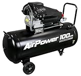 Sealey V-Twin Direct Drive Air Compressor, 100L, 3hp, 13.7cfm, 116psi, 2.2kW - SAC10030VA