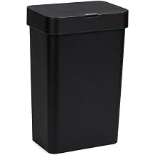 Ultra Mega Boy Otomatik Hareket Sens rl   p Kovas , Banyo  p Kovas ,  ocuk Odas   p Sepeti,  p Kutusu, 2 adet 1.5 V AA pil, piller pakete dahil de ildir. 50 Litre Siyah