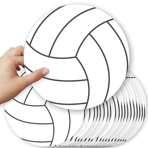 Big Dot of Happiness Bump, Set, Spike - Volleyball - Decorations DIY Baby Shower or Birthday Large Party Essentials - Set of 20