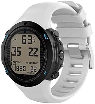 Watch Band Compatible Suunto D6 Dive / D6i NOVO/ZULU Band, Silica Gel Band Replacement Band Soft Movement, Pattern 4