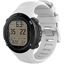 Watch Band Compatible Suunto D6 Dive / D6i NOVO/ZULU Band, Silica Gel Band Replacement Band Soft Movement, Pattern 4