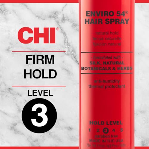 CHI Enviro 54 Hairspray, Natural Hold, Lightweight Spray, 2.6 Oz - image 3