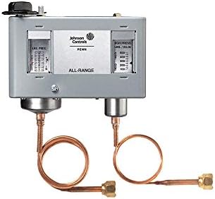 Johnson Controls P70LB-6C Dual Pressure Control, SPST