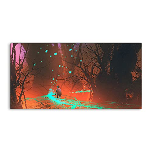 Photo acrylique salon chambre 120x60cm grand tableau mural design fantastique