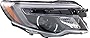 Evan-Fischer Headlight Assembly Compatible with 2016-2019 Honda Pilot Halogen with Auto On/Off Passenger Side