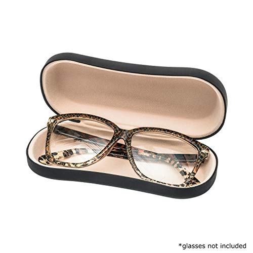 Image of Noble Hard Shell Glasses Case - Protective Eyeglass Case for Glasses with Microfiber Cleaning Cloth and Pouch