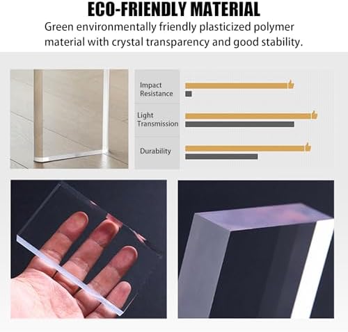 Multi-Level Acrylic Display Stand - Vertical Showcase for Home & Office Ornaments, Colorful Storage Shelves (Green, 40x25x76cm) - Ideal for Organizing & Decorating