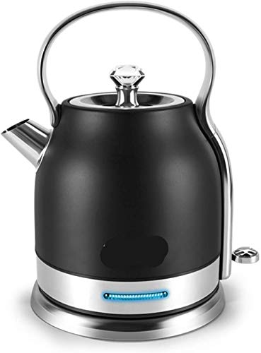 Tragbare Wasserkocher Glas Wasserkocher 1,5 l Edelstahl Klassische Wasserkocher mit Temperaturregler Haushalt Schnellheizung Elektrische