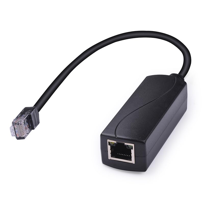 Compatibilità di alimentazione universale: questo convertitore PoE supporta una vasta gamma di fonti PoE da 48 V, tra cui PoE passivo, Telecom PoE, 802.3af e 802.3at, ed è quindi compatibile con quasi tutte le soluzioni PoE da 42-57 V sul mercato.