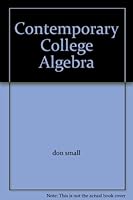 Contemporary College Algebra 007248702X Book Cover
