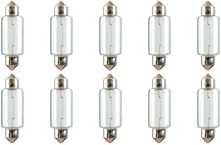 CEC Industries #211 Bulbs, 12.8 V, 12.416 W, SV8.5-8 Base, T-4.75 shape (Box of 10)