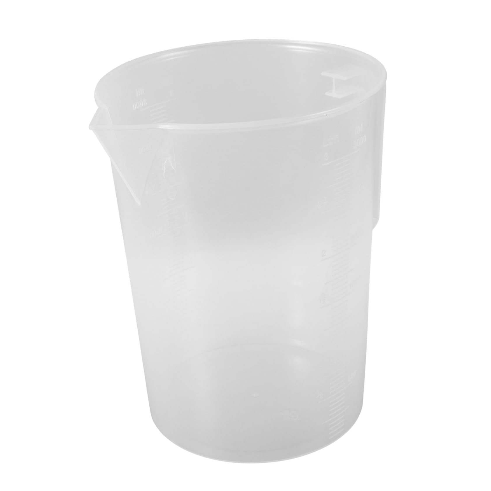 IWOWHERO Multi-function Measuring Pitcher 3000ml Large Capacity Lab Kitchen Cup