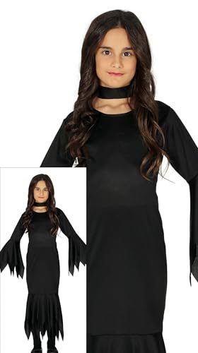 FIESTAS GUIRCA Düsteres Gothic-Kleid für Mädchen Halloween-Verkleidung...