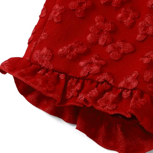 Image of Ayzozuy Kid Girl Clothes Shorts Set 2 Piece Outfits Summer Casual Short Sleeve Top and Shorts Set for Girls 4-7