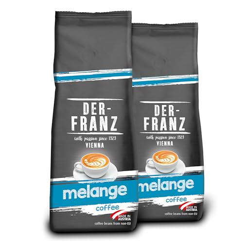 Der-Franz Melange caffè, macinato, 2 x 500 g