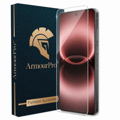 Image of ArmourPro 3D Borderless Tempered Glass for Vivo X300 Ultra, HD Clear Curved Edge to Edge Screen Protector, 9H Hardness, Oleophobic Coating, Case Friendly | Pack of 1