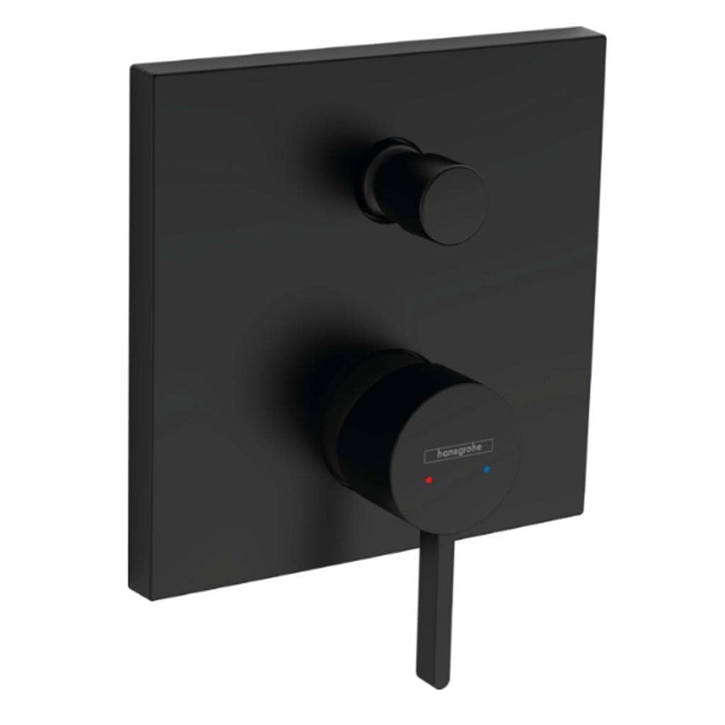 hansgrohe Finoris Miscelatore monocomando vasca ad incasso, nero opaco, 76415670