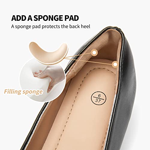 Image of FINIWOR Loafers for Women Flats Shoes Women Pointed Toe Dress Shoes Comfortable Memory Foam Penny Loafers Slip On Shoes