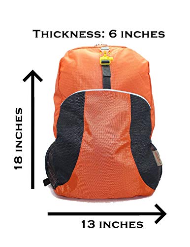 Mochila ligera plegable para viaje y senderismo para mujer miniatura 2