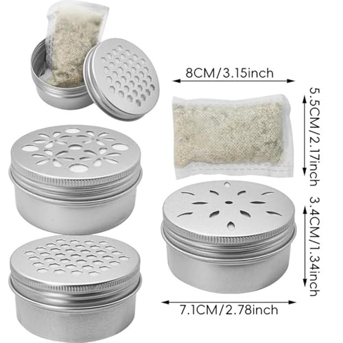 Boîtes d'entraînement de ventilation en métal pour la détection olfactive - 3