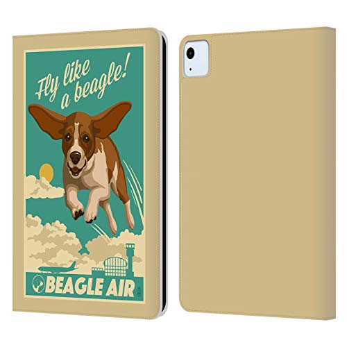 Coque portefeuille iPad Air contre les rayures étui cuir Lantern Press
