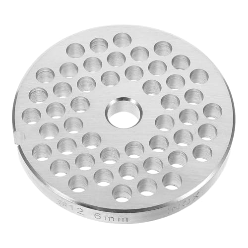 Gatuida 12 Picadora De Carne Picadora De Verduras Molinillo De Mano Para Comida Accesorio De Molinillo De Carne Herramienta Para Picar Carne Molinillo Para Cocina Silver Acero Inoxidable