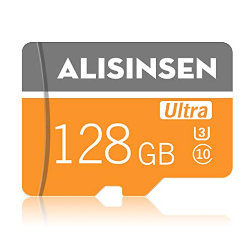 128GB Memory Card Class 10 Card MicroSD Card Compatible Computer Camera and Smartphone,TF Memory Card with SD Card Adapter(128GB)