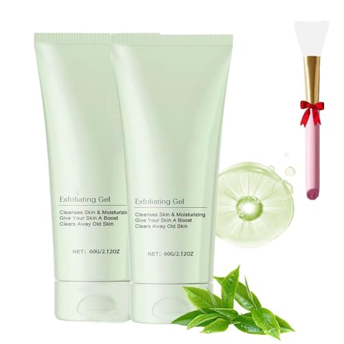Creteam Exfoliating Gel,Exfoliating Gel Moisturizing Cleanses Skin Give, Face And Body Exfoliating Scrub, Deep Cleansing Scrubbe