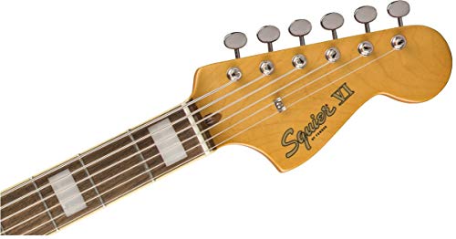 Squier Classic Vibe 6-String Bass Vi, 3-Color Sunburst, Laurel Fingerboard #TOP4
