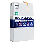 Utopia Bedding Coprimaterasso Impermeabile 160 x 200 x 30 cm con Cerniera, Certificato Oeko-TEX, Proteggi Materasso (Matrimoniale)