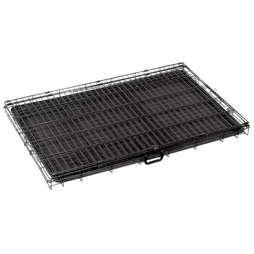 Dog Crate Extra Large Dog Puppy Pet Cage with 2 Doors (Front & Side), Large Dog Crate with Removal Tray,Folding Metal Pet Dog Puppy Training Cage Crate for Large Dogs (XL 42") - Image 5