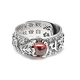 ★ Cadeau idéal : la bague feng shui est un bon cadeau pour la famille et les amis, parfaite pour les cadeaux, pour les hommes, les femmes, les enfants, les couples, les bagues d'amitié feng shui, la bague porte-bonheur est un cadeau parfait pour tout le monde. Elle est utilisée pour les anniversaires, les remises de diplômes, Thanksgiving, la retraite. , Noël, Saint Valentin, Fête des Pères, Fête des Mères.