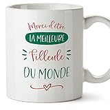 Mugffins Tasses pour FILLEULE - En Français - Cadeau original pour...