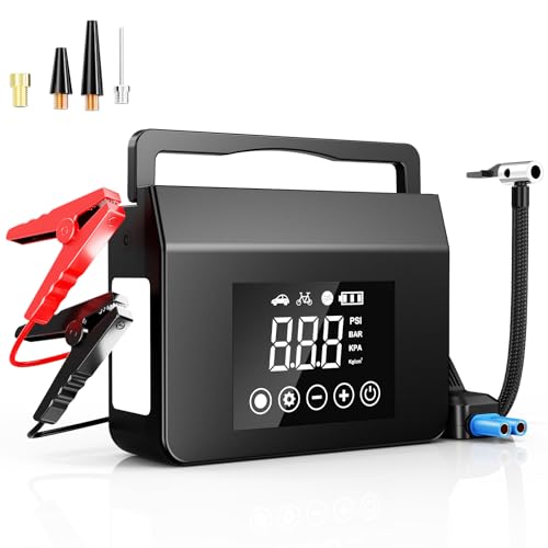 4000A Jump Starter with Air Compressor and Power Bank