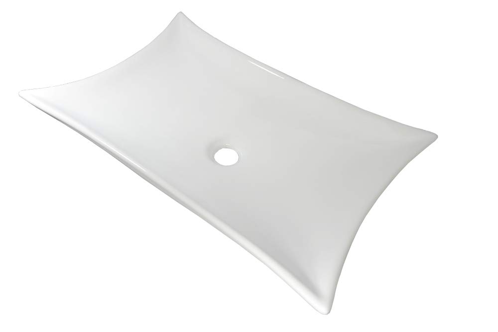 Keramikwaschbecken Aufsatz Waschbecken Keramik 56,5x38x11