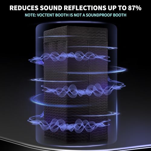 Professional Vocal Booth Isolation Shield
