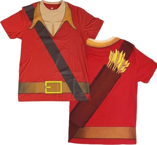 T-shirt Gaston Disney parfait pour votre prochaine visite à Disneyland Paris