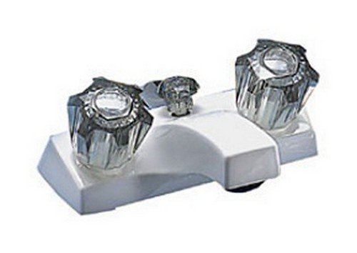 RV Trailer Camper Personal Shower Valve White W/Smoke LaSalle Bristol 20354RW21