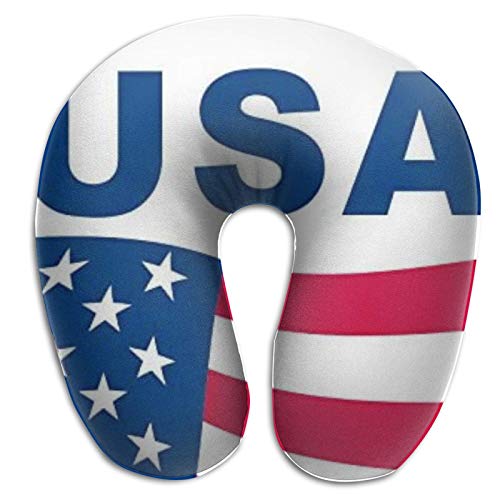 XCNGG Cómoda Almohada viscoelástica en Forma de U, Almohada de Viaje, Almohada para el Cuello Que Conduce al Vaquero