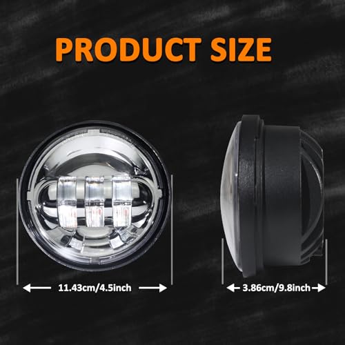 RoadandLord 4.5 Inch LED Fog Lights