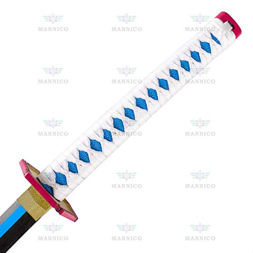 最安値 Mannico 鬼滅の刃 冨岡義勇 刀 富岡義勇 日輪刀 とみおか ぎゆう 金属製 にちりんとう コスプレ かたな きめつのやいば 日本刀 模造 刀 木刀 鬼殺隊 柱 きめつのやいば刀 丸形鞘 木製 鬼滅の刃刀 剣 模擬刀 武器 グッズ コレクション 冨岡義勇刀 の価格比較