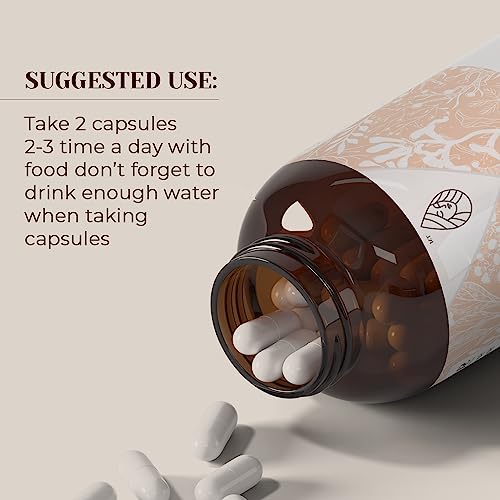 Garden Organics Thyme 60 Capsules | High-Potency Capsules, Herbal Dietary Supplements | Made With Vegetable Capsules And Thyme (Thymus Vulgaris) Dried Leaf (60 Capsules) #TOP1