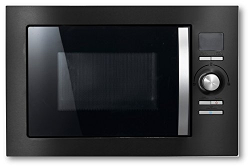 Cookology BMOG25LNBH Integrated Combination Microwave in Black - 900W - Built-in Microwave - 25 Litre Capacity - 59.5cm Width - Child Lock - 31.5cm Turntable - Oven & Grill