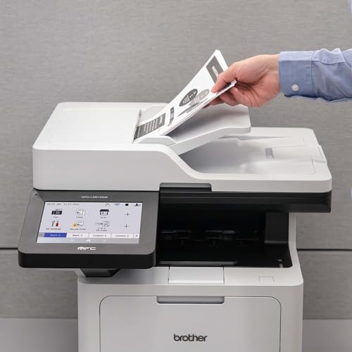 Brother MFC-L6810DW Enterprise Monochrome Laser All-in-One Printer, Large Paper Capacity, Wireless Networking, Advanced Security Features, and Duplex Print, Scan, and Copy, Works with Alexa by Brother - Image 5