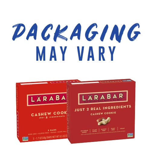 Larabar Fruit and Nut Bars Cashew Cookie, 8.5 oz (Pack of 5)