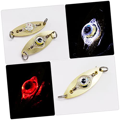 BESPORTBLE Isca Flash 6 Peças Isca De Pesca Luz Gabaritos Iscas De Fundição Gabaritos Luzes De Isca